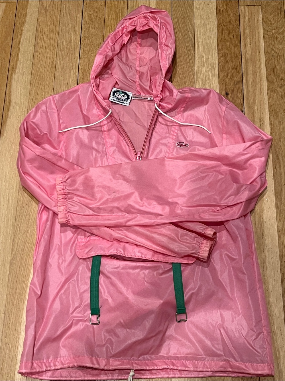 {Lacoste} Vintage Windbreaker small… so
Cute!
